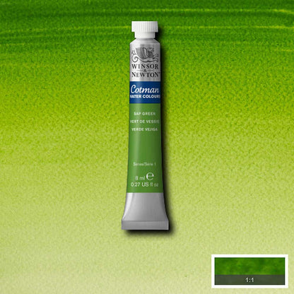 Winsor & Newton Cotman Sulu Boya 8ml Sap Green 599