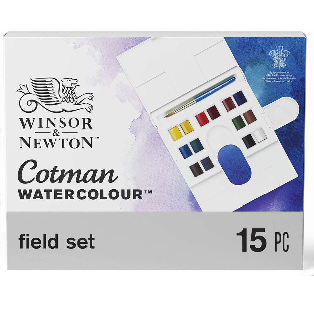 Winsor & Newton Cotman Compact Set (14 x Yarım Tablet Suluboya Seti)