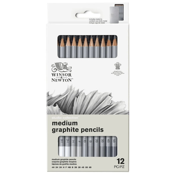 鉛筆ホルダークリテリウムBLANZY CONTE GILBERT 2520✨最終 Winsor & Newton Grafit ve Kömür Kalemi Orta Sert Seti 12'li – Colorbox