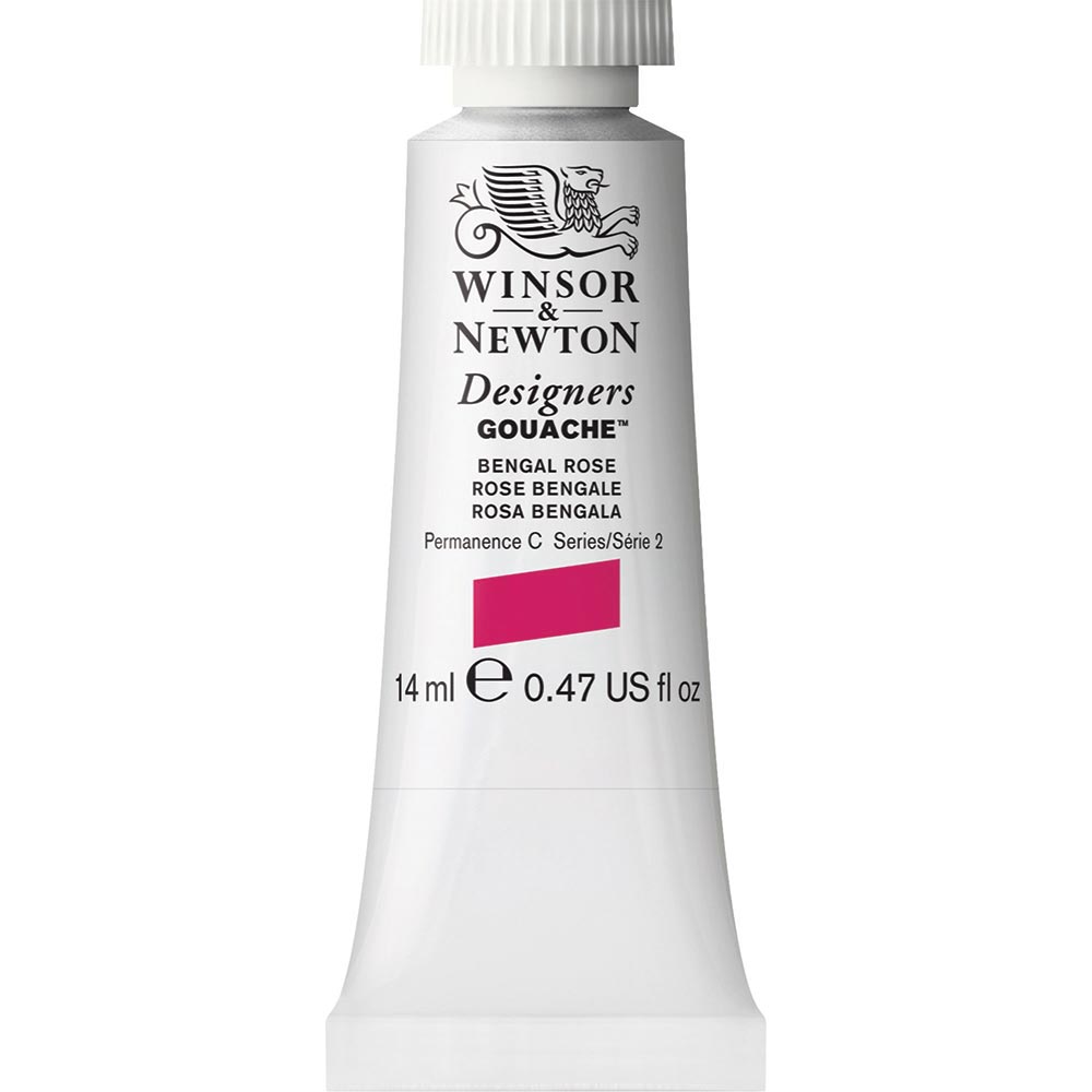 Winsor & Newton Designer's Gouache 14ml Bengal Rose 028 S.2