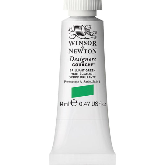 Winsor & Newton Designer's Gouache 14ml Brilliant Green 046 S.1