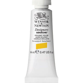 Winsor & Newton Designer's Gouache 14ml Brilliant Yellow 055 S.3