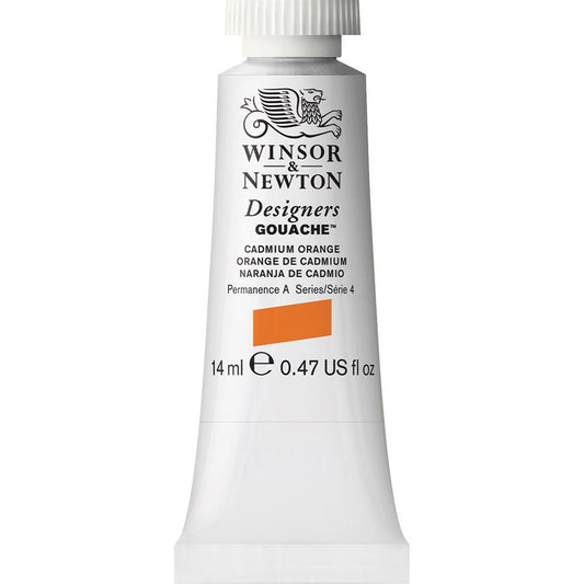 Winsor & Newton Designer's Gouache 14ml Cadmium Orange 089 S.4