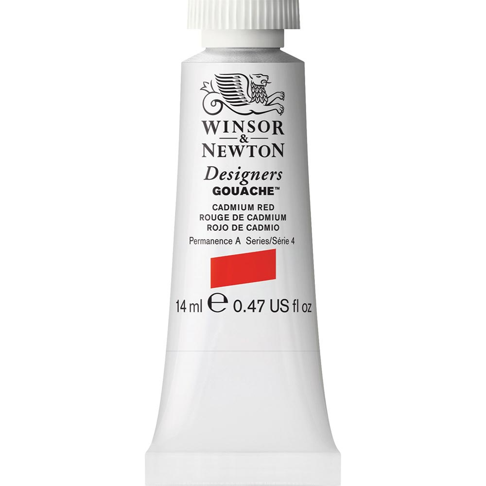 Winsor & Newton Designer's Gouache 14ml Cadmium Red 094 S.4