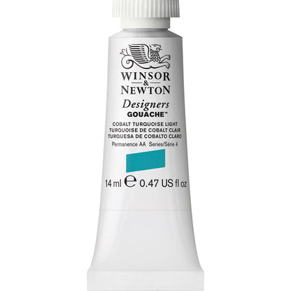 Winsor & Newton Designer's Gouache 14ml Cobalt Turquoise Light 191 S.4