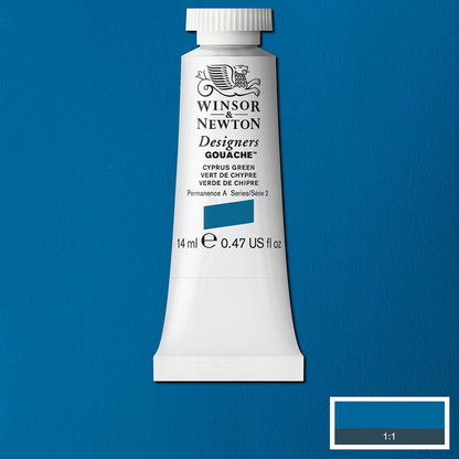 Winsor & Newton Designer's Gouache 14ml Cyprus Green 211 S.2