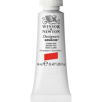 Winsor & Newton Designer's Gouache 14ml Flame Red 249 S.1