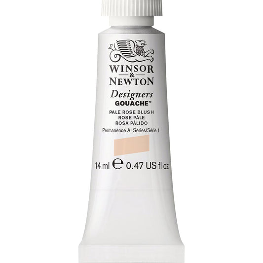 Winsor & Newton Designer's Gouache 14ml Pale Rose Blush (Flesh Tint) 257 S.1