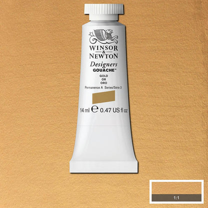 Winsor & Newton Designer's Gouache 14ml Gold 283 S.3