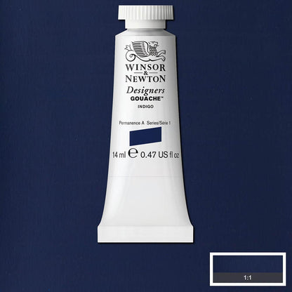 Winsor & Newton Designer's Gouache 14ml Indigo 322 S.1