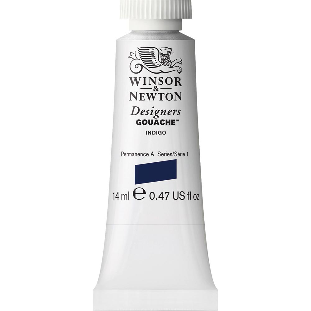 Winsor & Newton Designer's Gouache 14ml Indigo 322 S.1