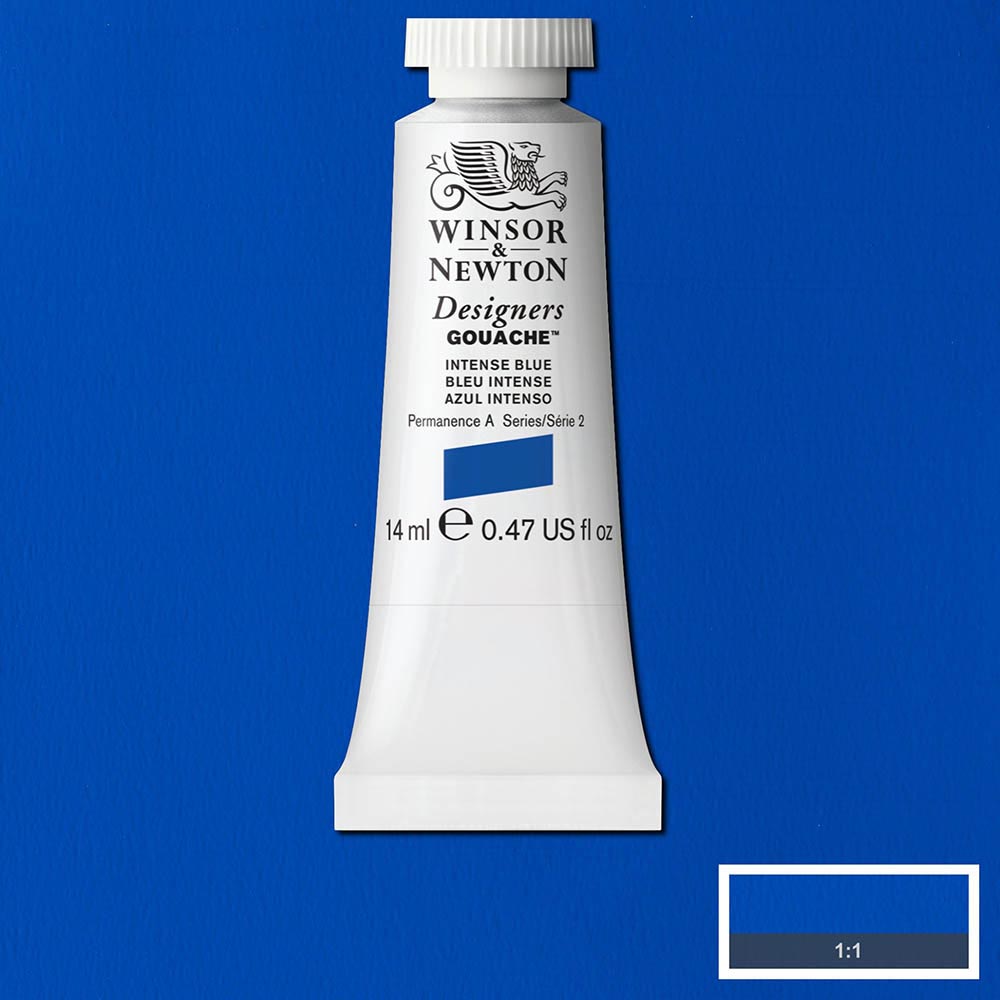 Winsor & Newton Designer's Gouache 14ml Intense Blue 327 S.2