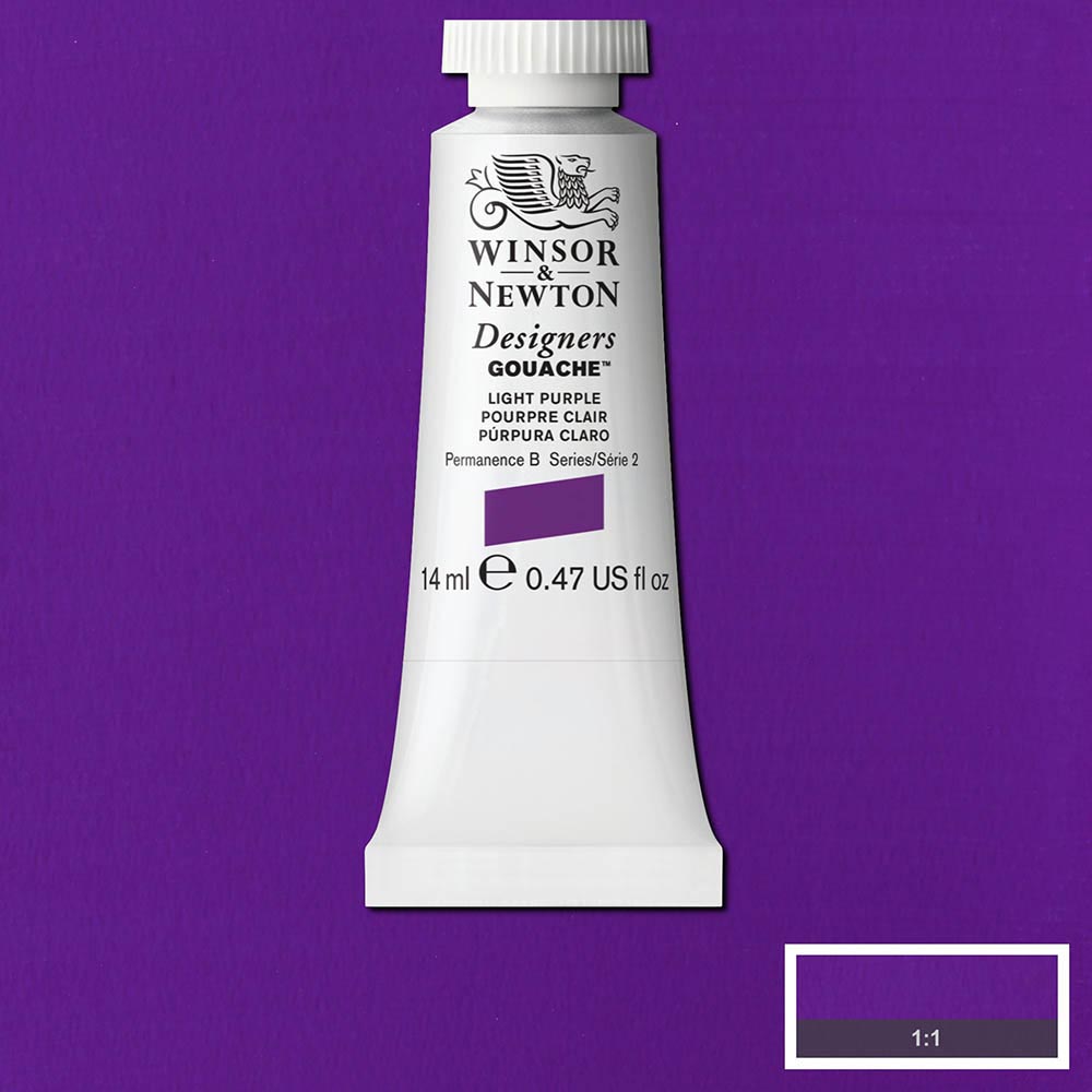 Winsor & Newton Designer's Gouache 14ml Light Purple 360 S.2