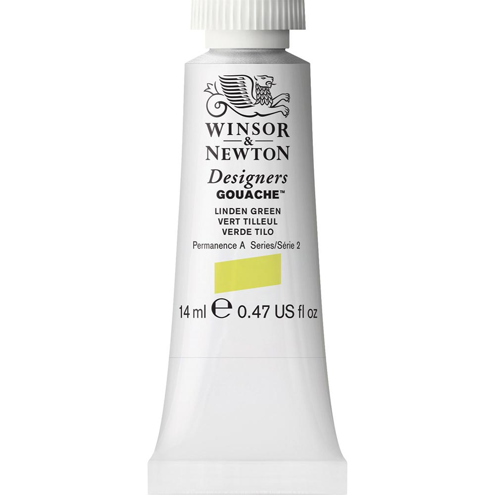 Winsor & Newton Designer's Gouache 14ml Linden Green 369 S.2