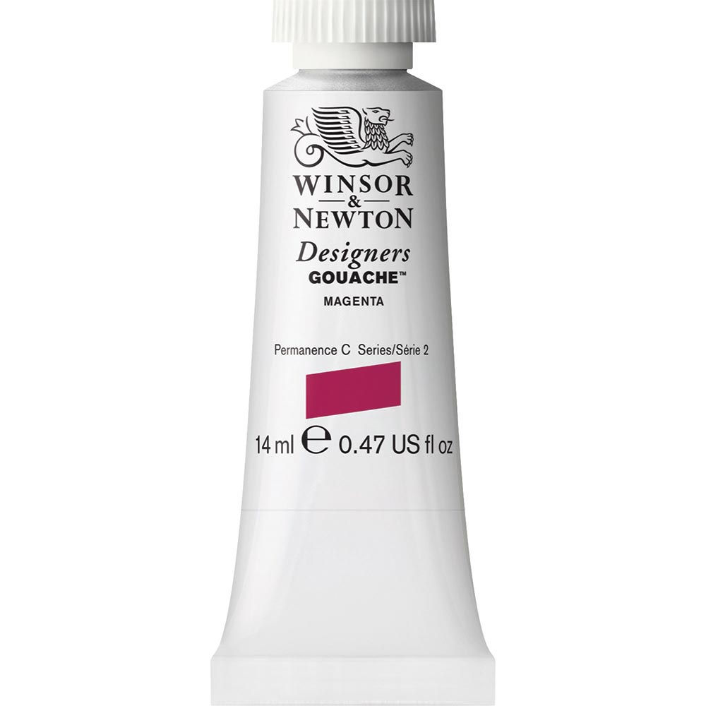 Winsor & Newton Designer's Gouache 14ml Magenta 380 S.2