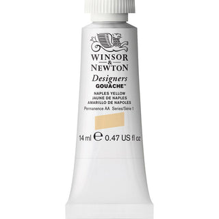 Winsor & Newton Designer's Gouache 14ml Naples Yellow 422 S.1