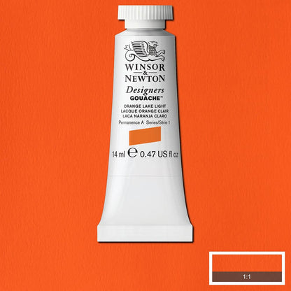 Winsor & Newton Designer's Gouache 14ml Orange Lake Light 453 S.1