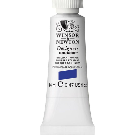 Winsor & Newton Designer's Gouache 14ml Brilliant Purple 455 S.2
