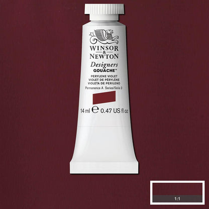 Winsor & Newton Designer's Gouache 14ml Perylene Violet 470 S.3