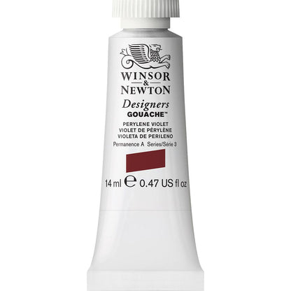Winsor & Newton Designer's Gouache 14ml Perylene Violet 470 S.3