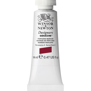 Winsor & Newton Designer's Gouache 14ml Perylene Maroon 507 S.3