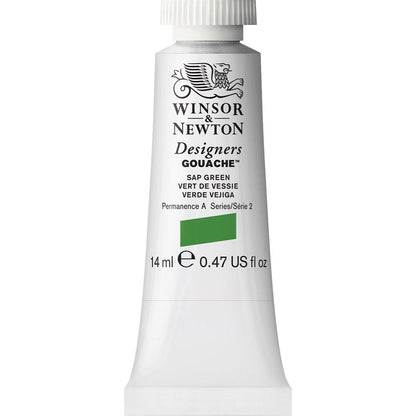 Winsor & Newton Designer's Gouache 14ml Sap Green 599 S.2