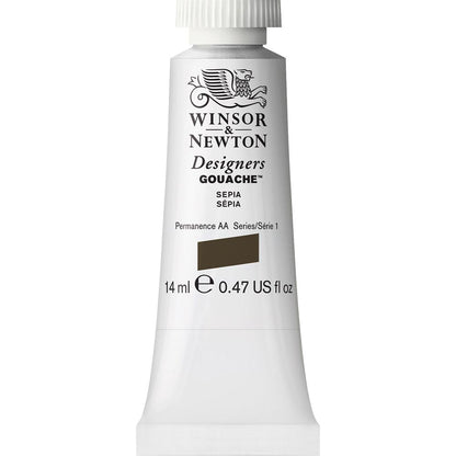 Winsor & Newton Designer's Gouache 14ml Sepia 609 S.1