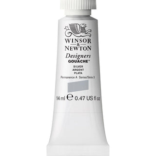 Winsor & Newton Designer's Gouache 14ml Silver 617 S.3