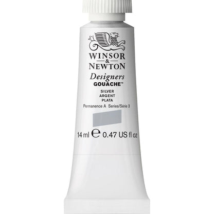 Winsor & Newton Designer's Gouache 14ml Silver 617 S.3