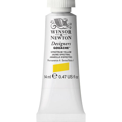 Winsor & Newton Designer's Gouache 14ml Spectrum Yellow 627 S.1
