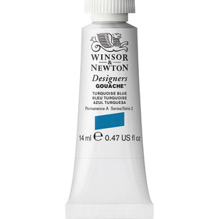 Winsor & Newton Designer's Gouache 14ml Turquoise Blue 656 S.2