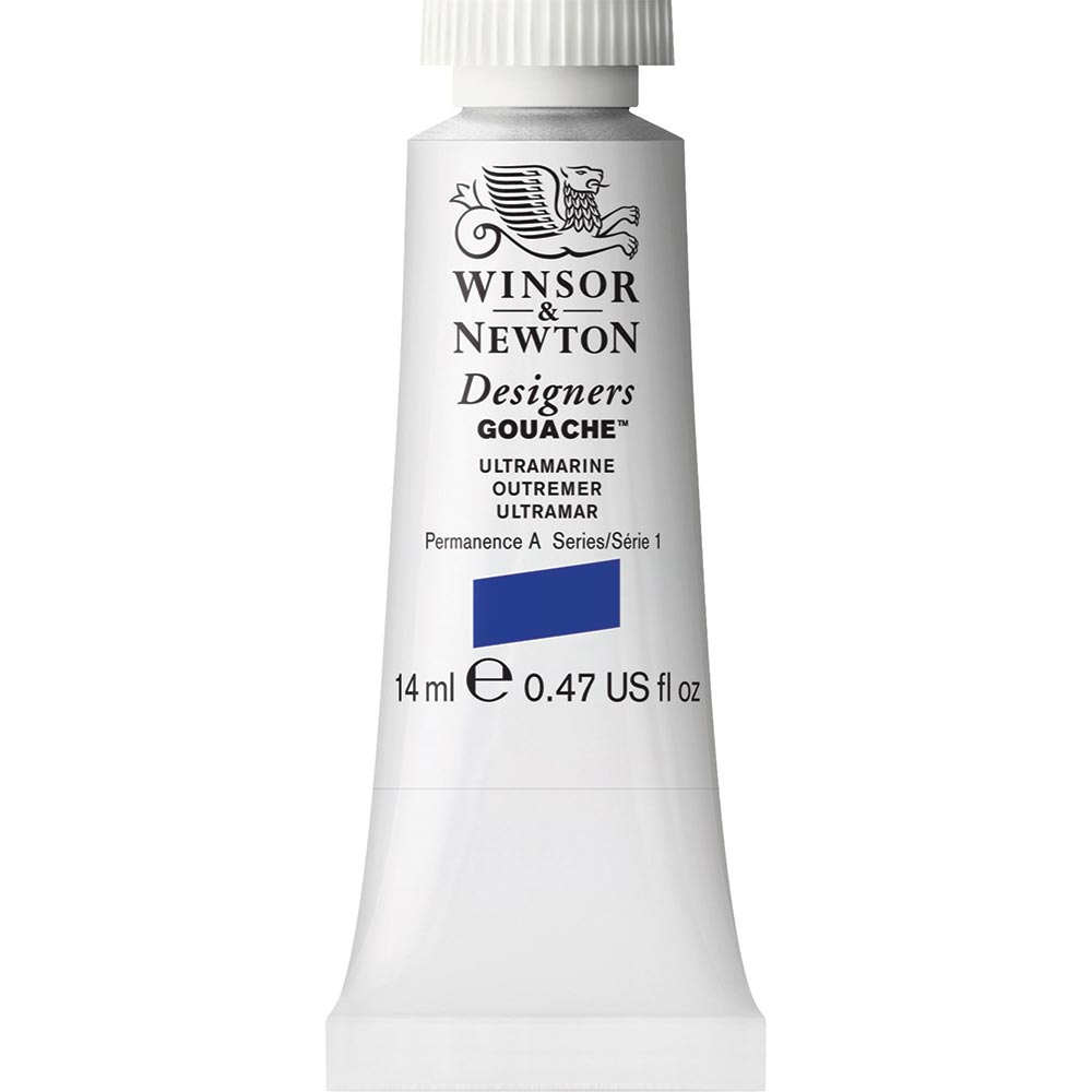 Winsor & Newton Designer's Gouache 14ml Ultramarine 660 S.1