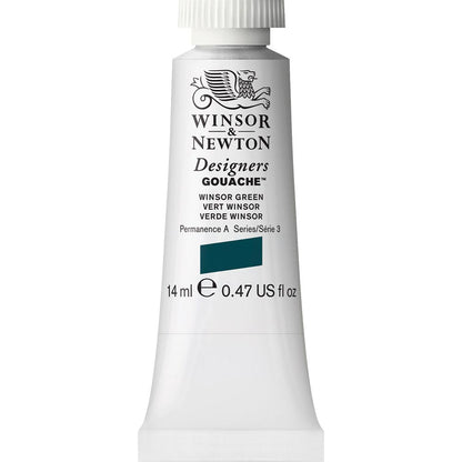 Winsor & Newton Designer's Gouache 14ml Winsor Green 720 S.3