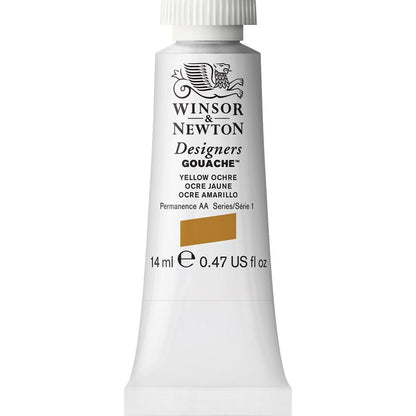 Winsor & Newton Designer's Gouache 14ml Yellow Ochre 744 S.1