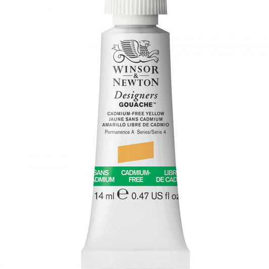 Winsor & Newton Designer's Gouache 14ml Cadmium-Free Yellow 890 S.4