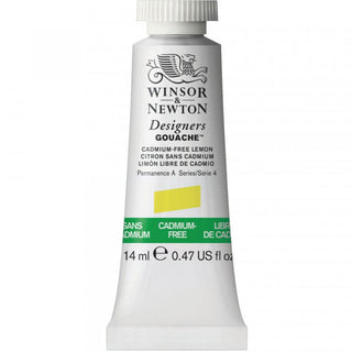 Winsor & Newton Designer's Gouache 14ml Cadmium-Free Lemon 898 S.4