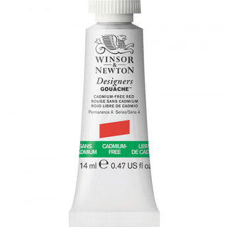 Winsor & Newton Designer's Gouache 14ml Cadmium-Free Red 901 S.4