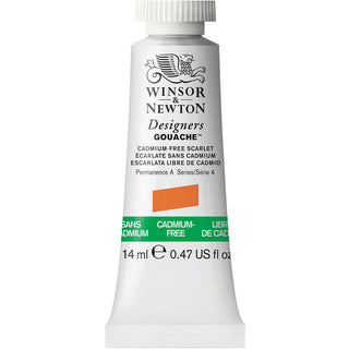 Winsor & Newton Designer's Gouache 14ml Cadmium-Free Scarlet 903 S.4