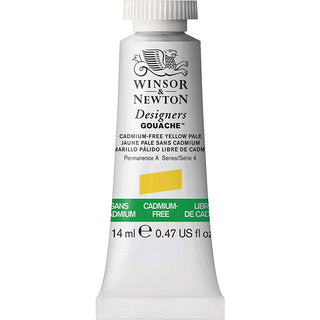 Winsor & Newton Designer's Gouache 14ml Cadmium-Free Yellow Pale 907 S.4