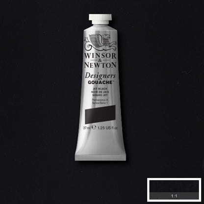 Winsor & Newton Designer's Gouache 37ml Jet Black 335 S.1