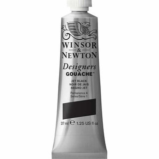 Winsor & Newton Designer's Gouache 37ml Jet Black 335 S.1
