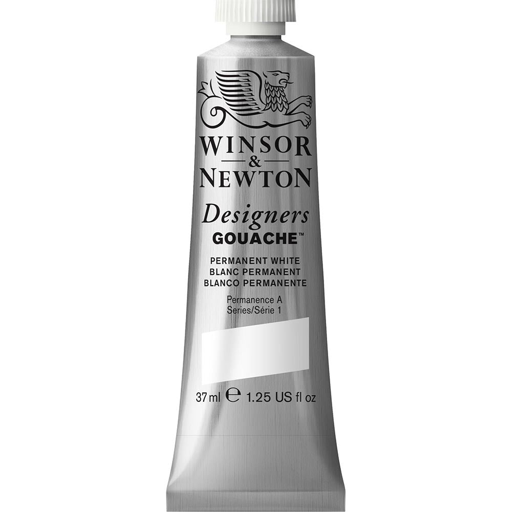 Winsor & Newton Designer's Gouache 37ml Permanent White 512 S.1