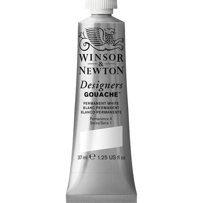 Winsor & Newton Designer's Gouache 37ml Permanent White 512 S.1