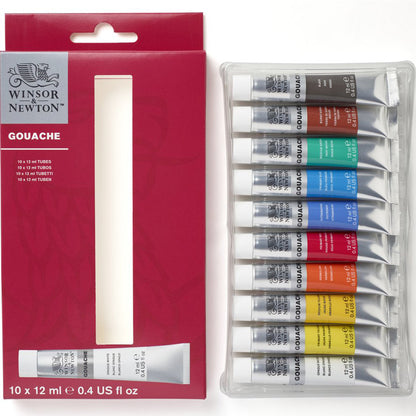 Winsor & Newton Designer's Gouache Access Set 10x12ml Tüp