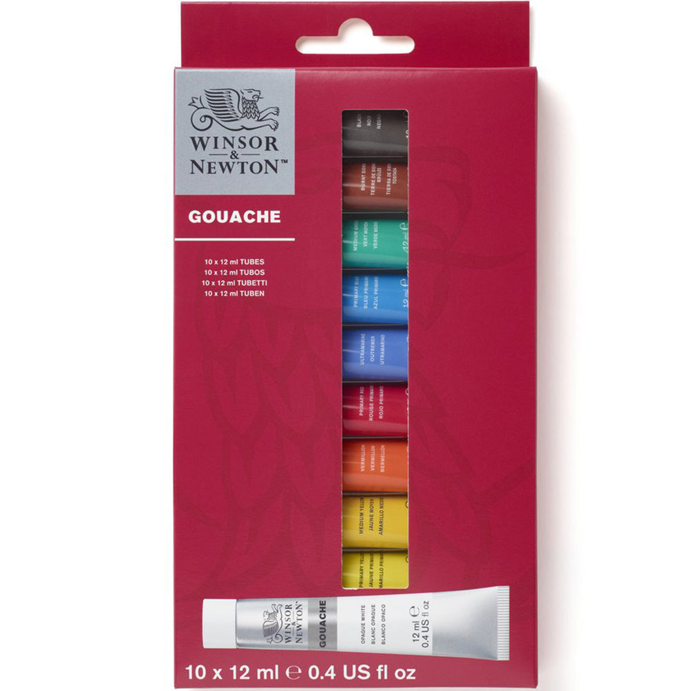 Winsor & Newton Designer's Gouache Access Set 10x12ml Tüp