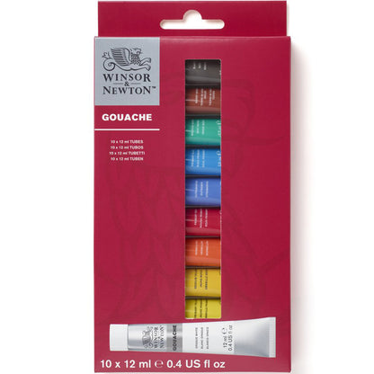 Winsor & Newton Designer's Gouache Access Set 10x12ml Tüp