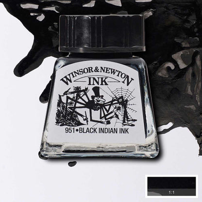 Winsor & Newton Drawing Ink 14ml Black 030