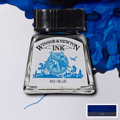 Winsor & Newton Drawing Ink 14ml Blue 032