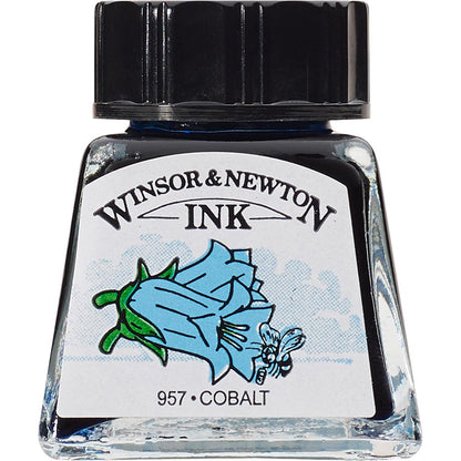 Winsor & Newton Drawing Ink 14ml Cobalt 176