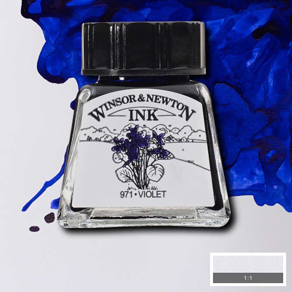 Winsor & Newton Drawing Ink 14ml Violet 688